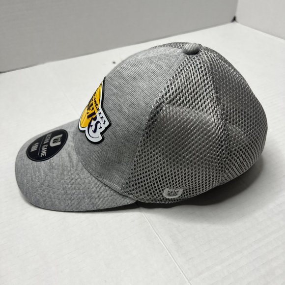 NBA Los Angeles Lakers Ultra Game Gray Heather Flexfit Hat - One Size Fits Most - Picture 4 of 10